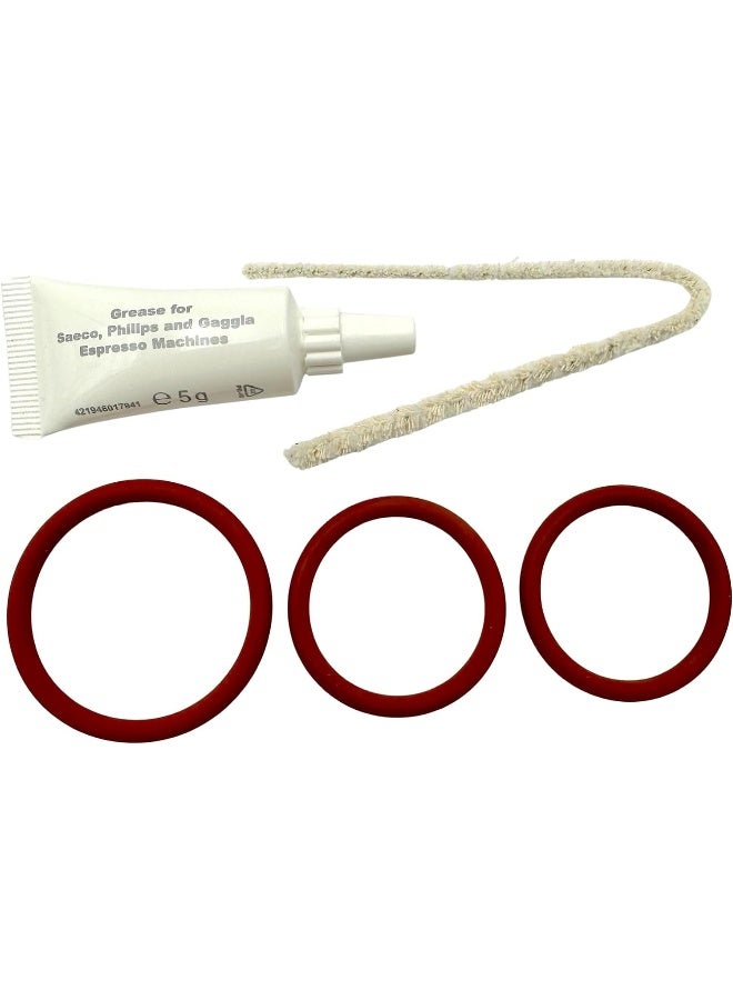 Gaggia 21001683 Bean to Cup Cleaning Service Kit - Lubricating Grease, 2 x o-Ring gaskets and Cleaning Brush - Image 4
